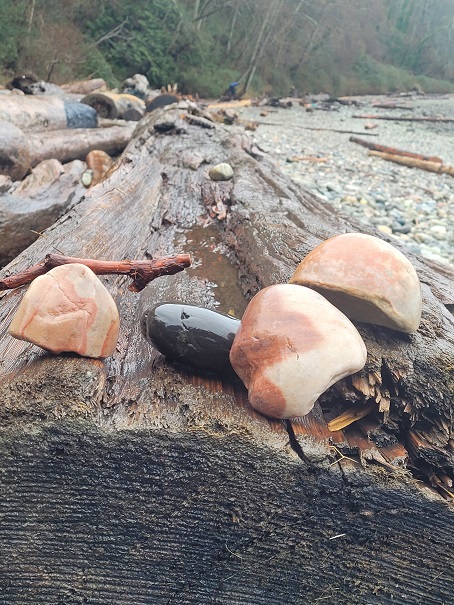 한참을 서서 바다 소리를 듣고 멀리 있는 산들을 바라보며 자연을 느꼈다. 누군가 올려 놓은 돌멩이를 보며 소원을 빌어야 하나 생각도 했다. 