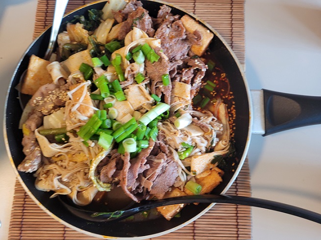 착한 Justin이 마라샹궈도 만들어주었다. 고마워!